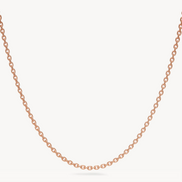Rolo Slider Chain Rose Gold