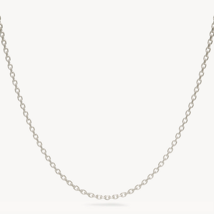 Rolo Slider Chain Silver