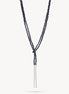 Blue Sandstone Lariat Necklace