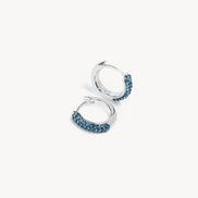 September Birthstone Always On Hoop Earrings