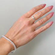 Bague nœud pour bébé