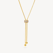 Sparkle Bolo Tie Necklace