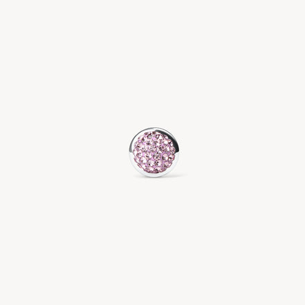 Lilac Sparkle Bezel Charm