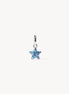 Denim Sparkle Star Charm
