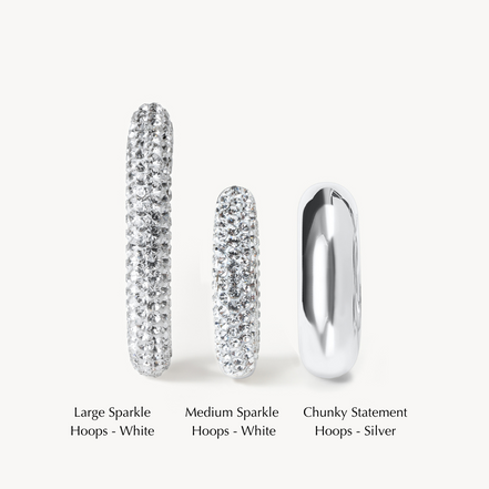 Boucles d'oreilles créoles épaisses