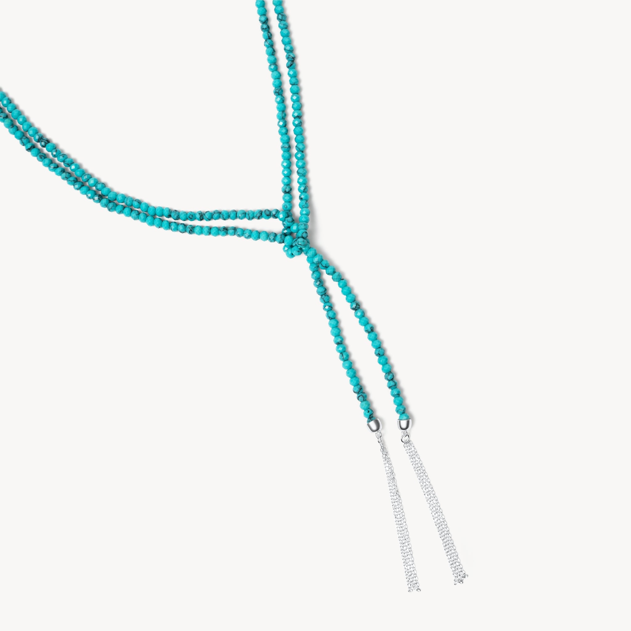 Turquoise Lariat Necklace