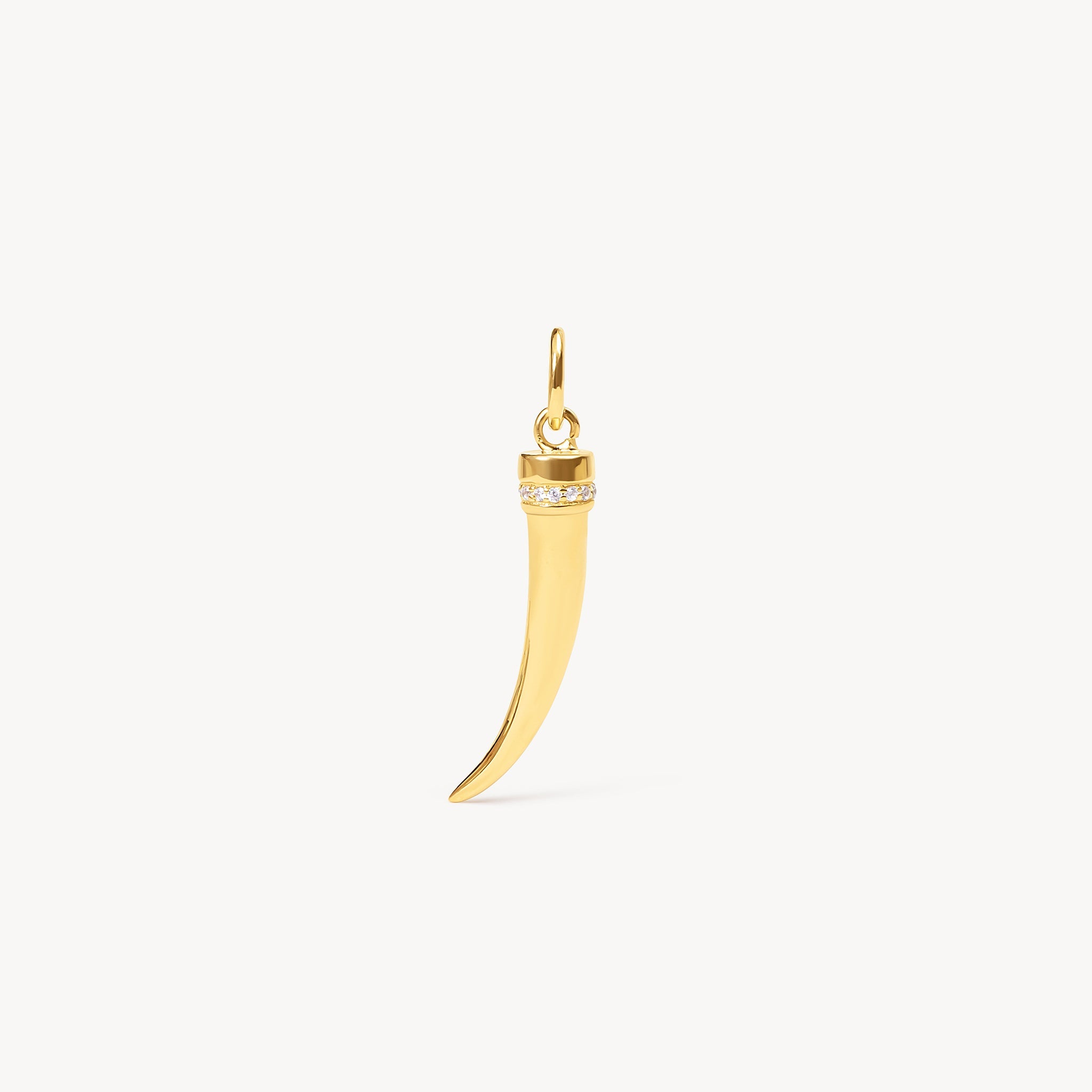 Tusk Charm Gold