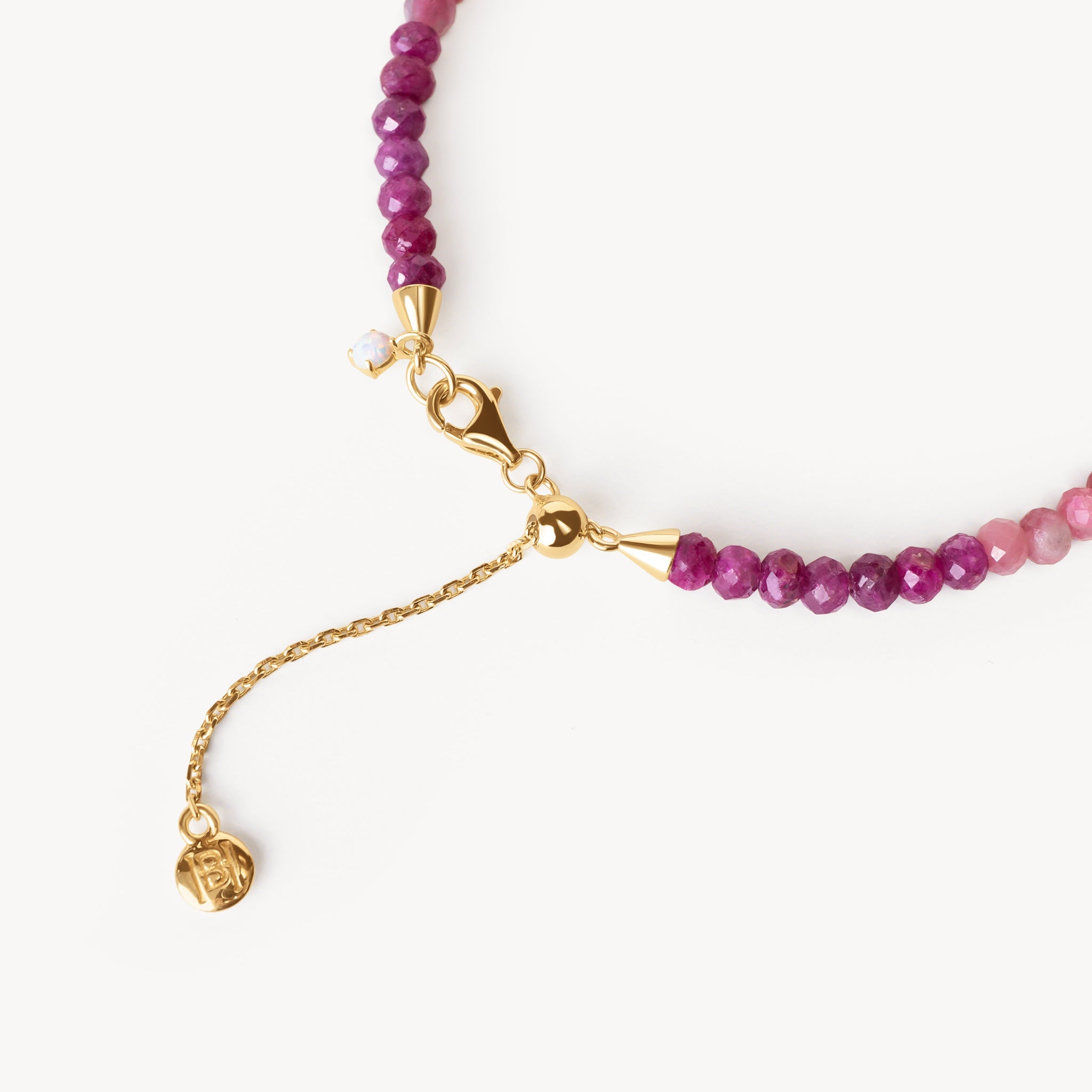 Warm Gradient Charm Base Bracelet closure