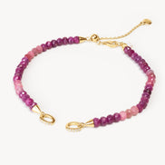 Warm Gradient Charm Base Bracelet with no links