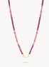 Warm Gradient Charm Base Necklace with no link